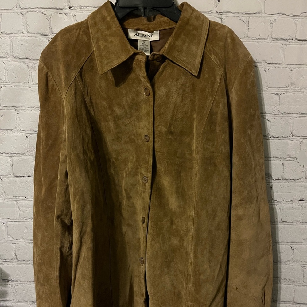 Alfani Women’s Leather Jacket XL